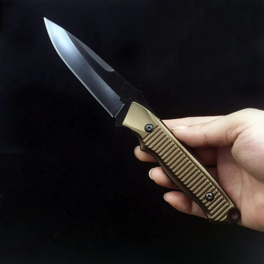 

Bm 140BK tiger hunting tactics straight knife outdoor self-defense small Knives camping EDC portable pocket tools HW246