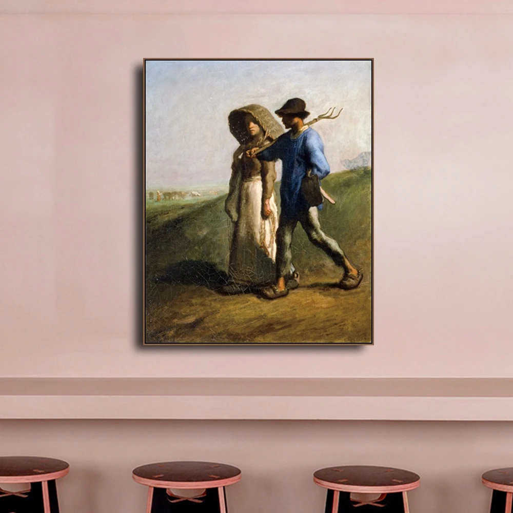 Картина на холсте с изображением Жана Франсуа проса | Дом и сад