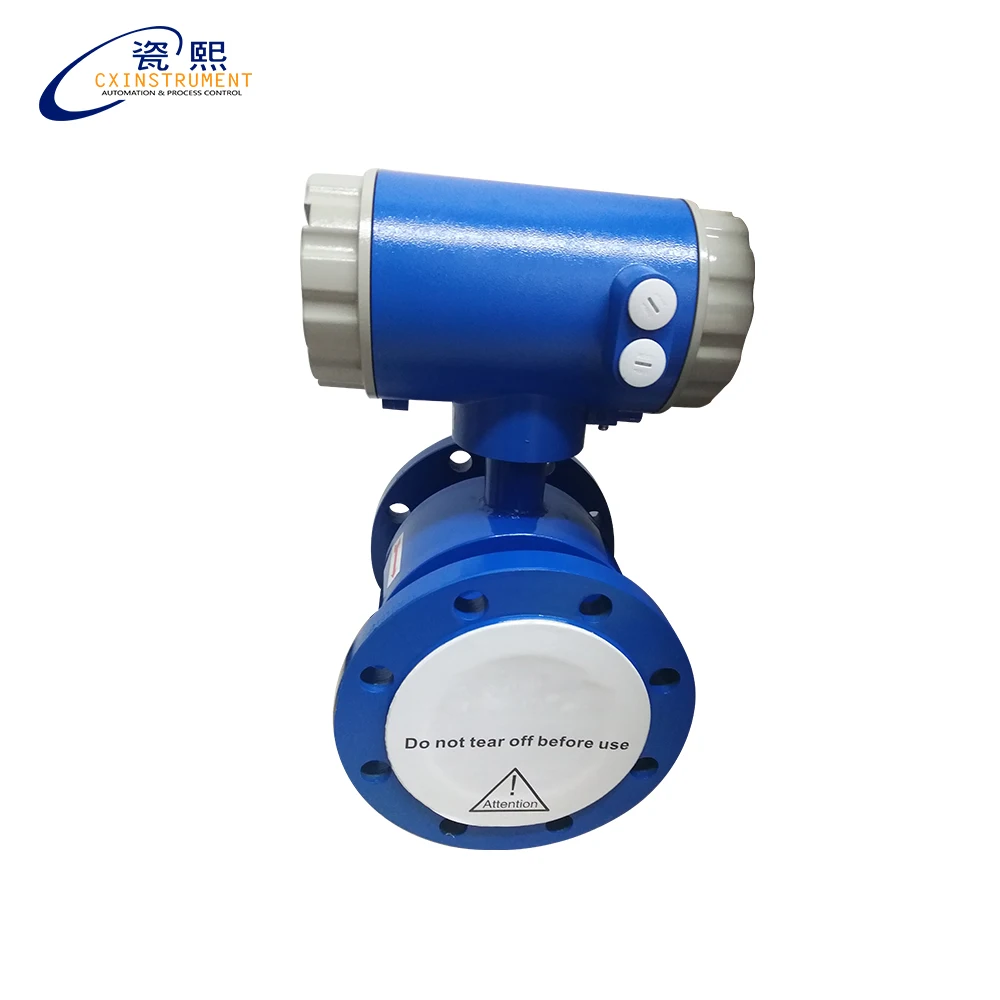 DN65 электромагнитный расходомер из углеродистой стали с импульсом и выходом 4 20