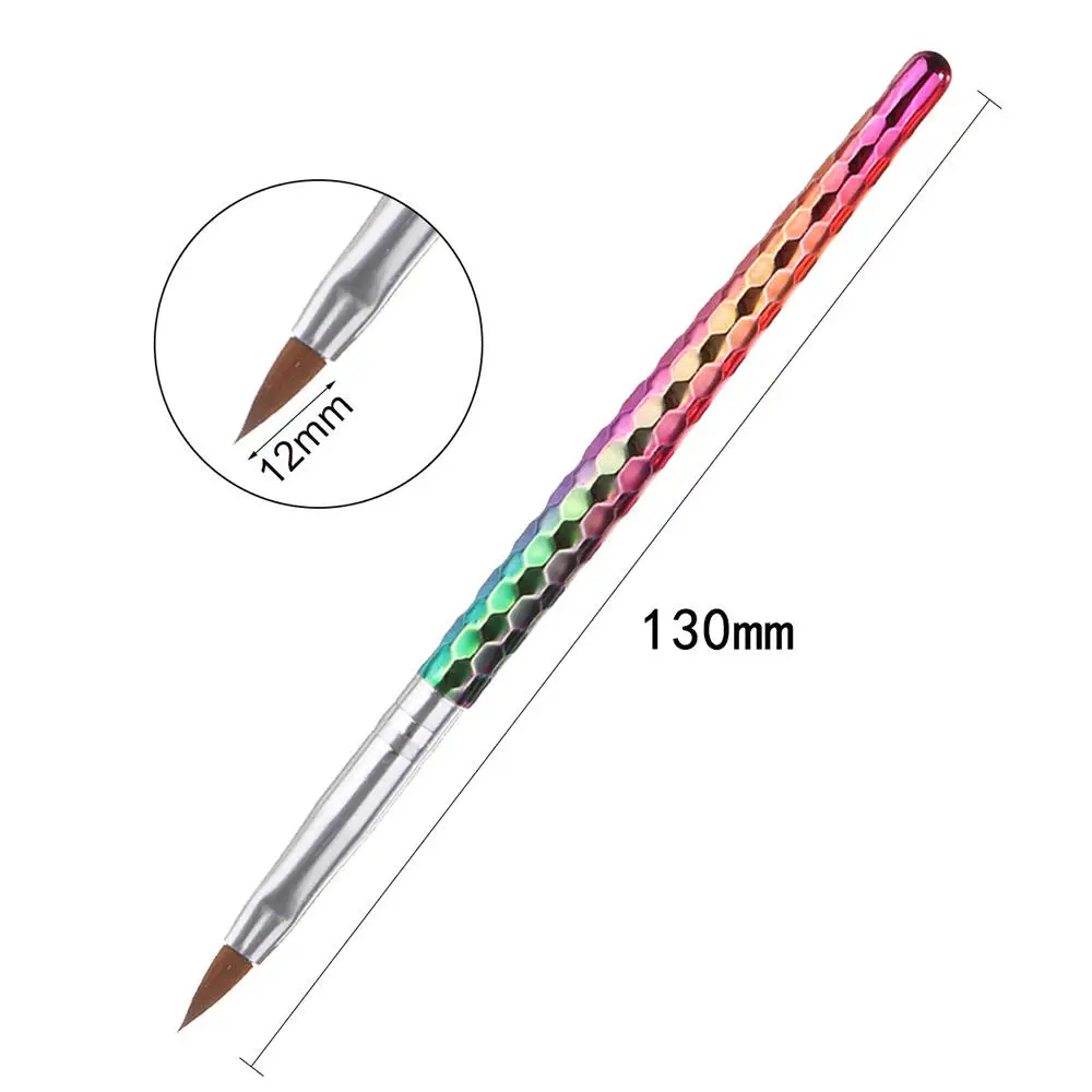 6 шт./лот ручка для ногтей сотовая цветная стержень фототерапия кристальная