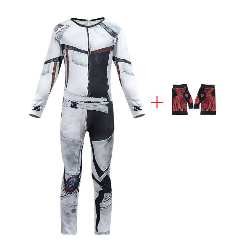 Детские костюмы для мальчиков 3 косплей Карлос платье детские на Хэллоуин