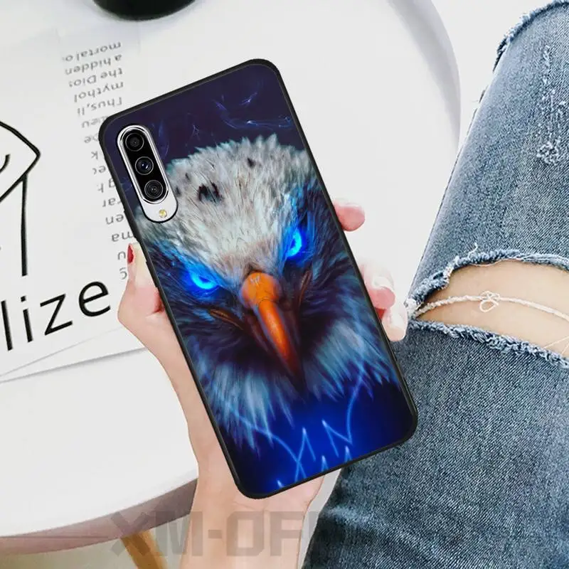 HaNismt Fierce Eagle Newly Arrived Black Cell Phone Case For Samsung A6 6S 6Plus 7 720 750 8 PLUS 9 920 2018 A8 A9STAR | Мобильные