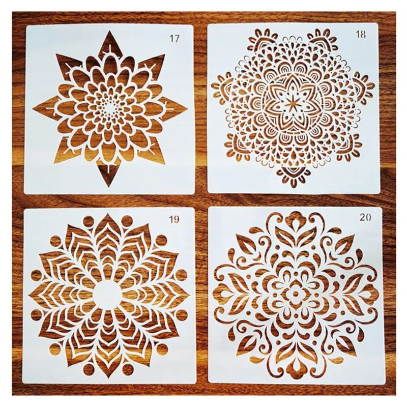 

Painting Stencils for Floor Wall Tile Fabric Wood Burning Art&Craft Supplies Man 1XCB