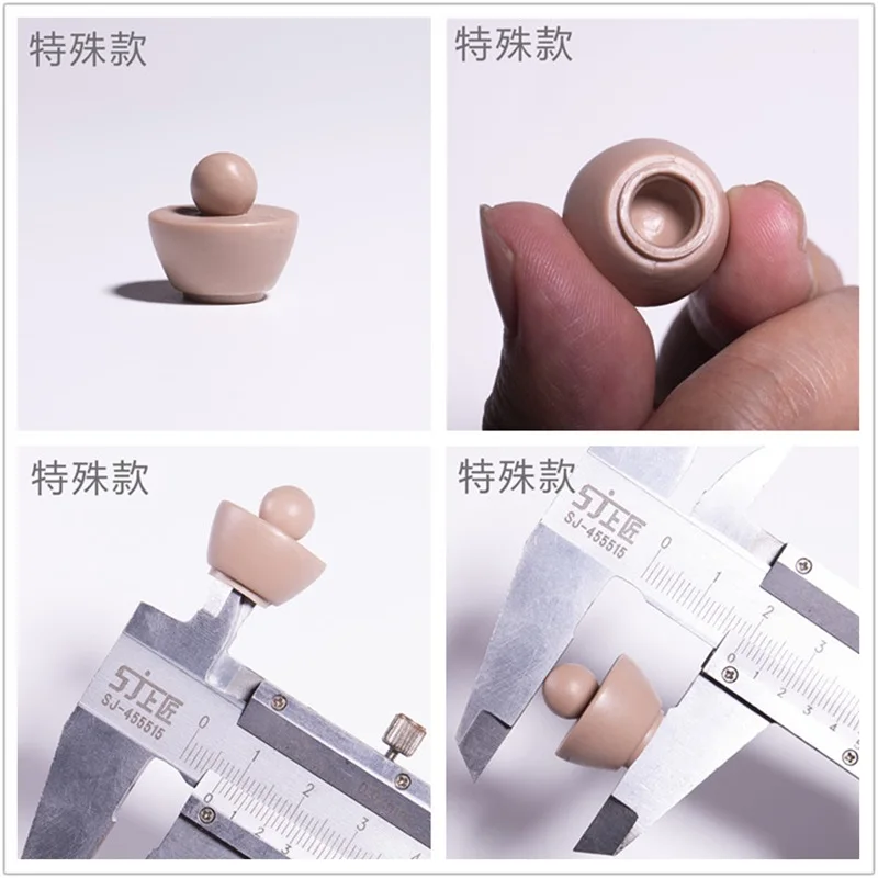 

Best Sell 1/6th Doll Neck Connector accessories Head Sculpture With Body Connector Neck Inner Ring Can Fit For Usual 12inch Doll