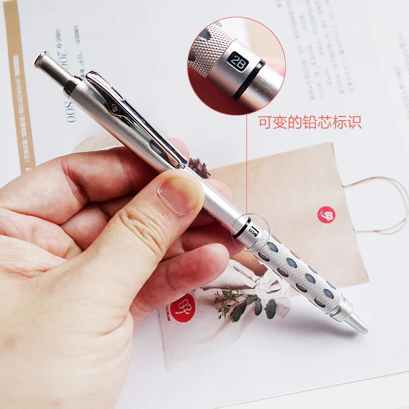 Японский механический карандаш Pentel GRAPHGEAR металлический стержень 0 3 5 7 9 мм