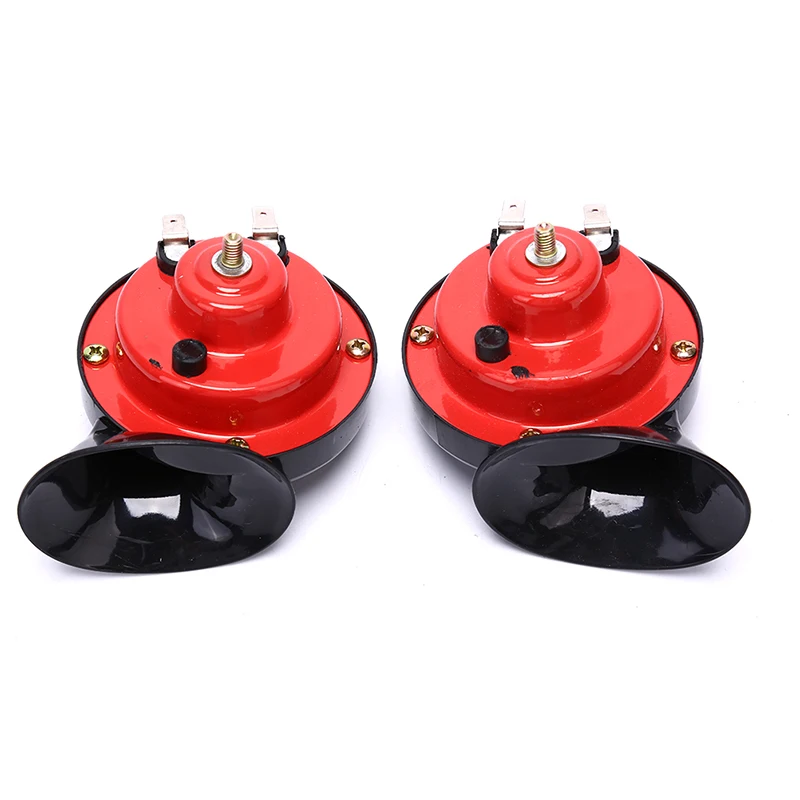 

Hot sale 2pcs Universal Car Horn Speaker 12V Waterproof 110db Snail Cry Air Horn