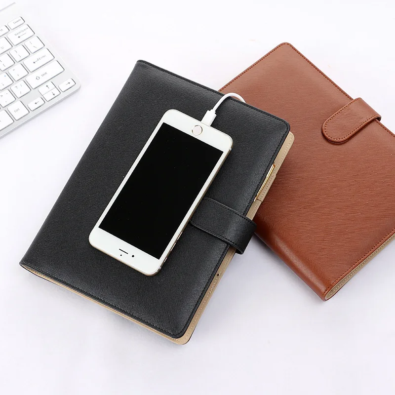 Многофункциональный офисный Органайзер ежедневный блокнот с USB зарядкой А5