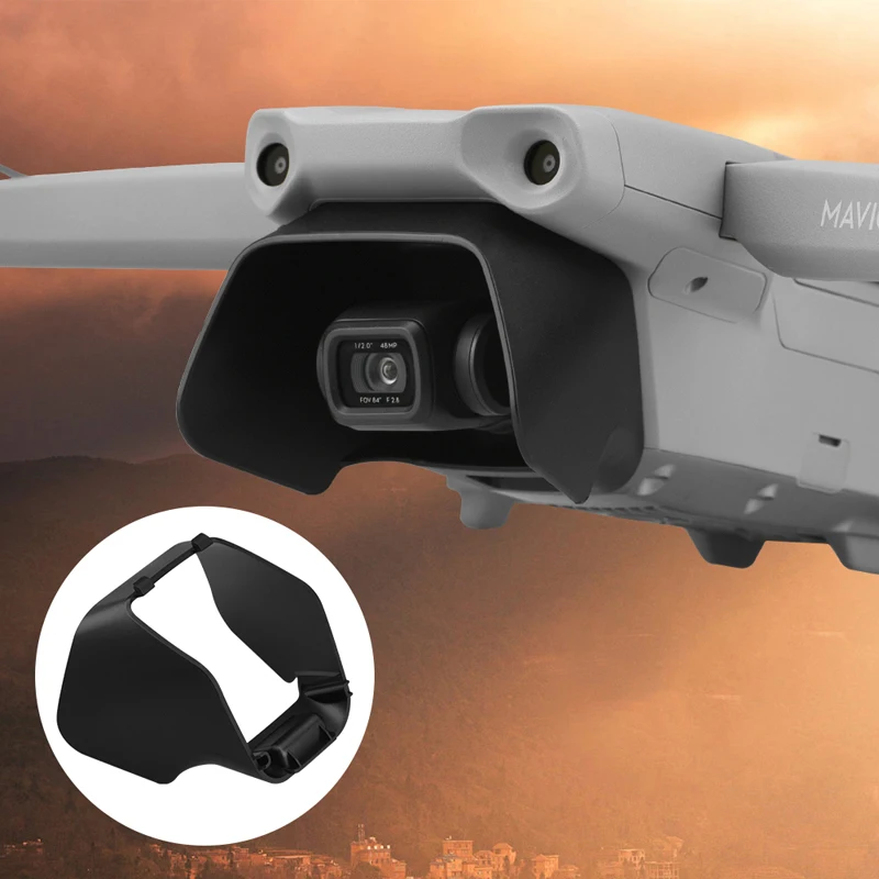 Sun Hood for DJI Mavic Air 2 Lens Cover Visor Sunshade Anti-glare Gimbal Camera Protection Guard Cap Drone Accessories