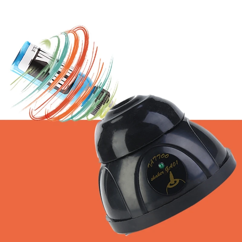 Tattoo Pigment Ink Electric Shaker Stirrer Nail Polish UV Gel Vortexer Mixer Nail Polish Gel Shaking Mixer Tattoo Supply Black