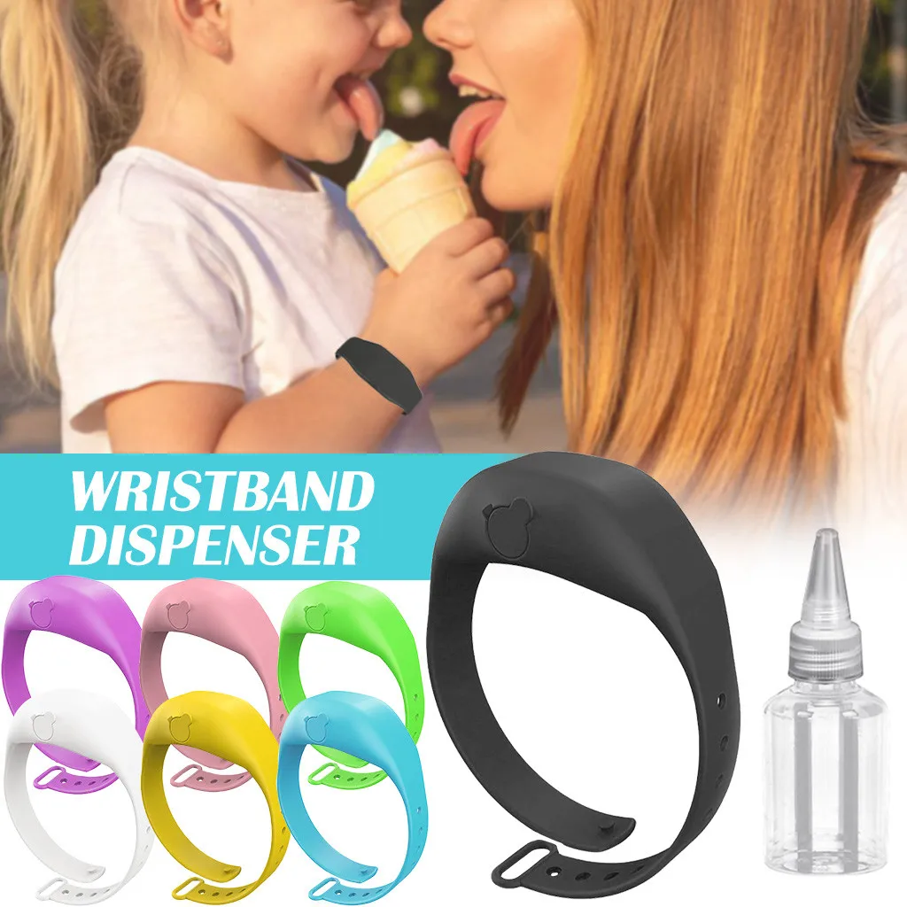 

Funny Adult Kid Hand Washing Liquid Wristband Wristband Hand Dispenser This Wearable Hand Sanitizer Dispenser Pumps Disinfectant