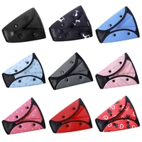 car safety seatbelt cover sturdy adjustable triangle seat belt pad clips baby child protection car auto accessories auto goods