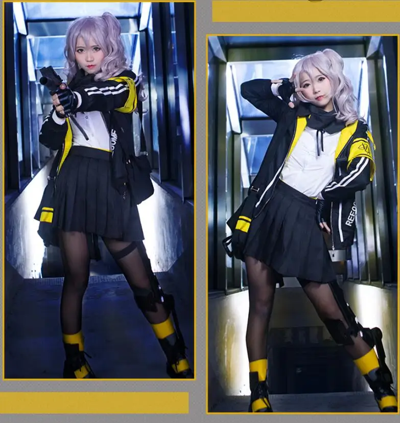 Косплей-костюмы для девочек фронтальная линия Хэллоуина карнавала старшей школы