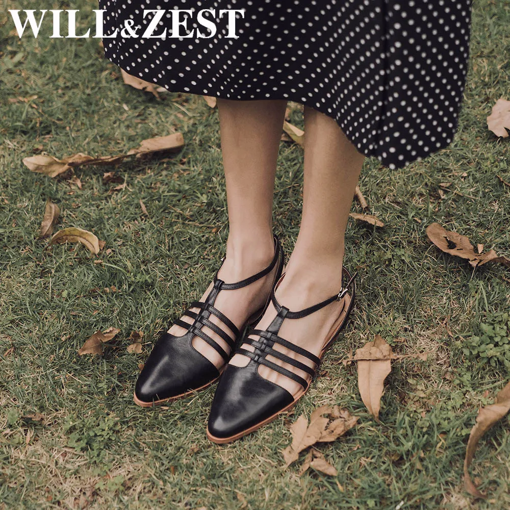 Will &amp Zest обувь на плоской подошве Сандалии гладиаторы Обувь для женщин летнее