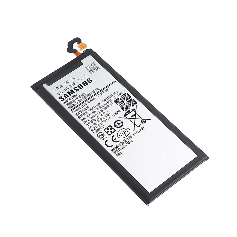 Аккумулятор для Samsung Galaxy A7 2017 A720 100% оригинальный аккумулятор A720F/DS A720F 3600 мАч