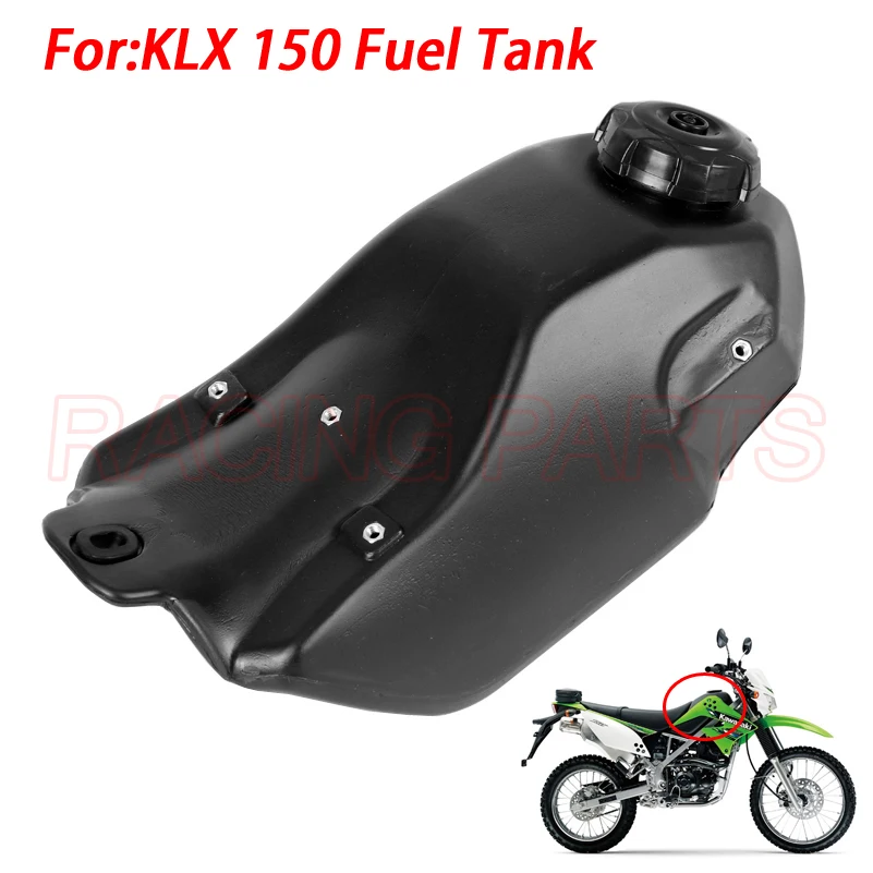 Motorcycle Dirt Pit Bike Gas Fuel Tank Cap for Kawasaki KLX150 KLX150S KLX 150 S 2009-2012 Off-Road Enduro