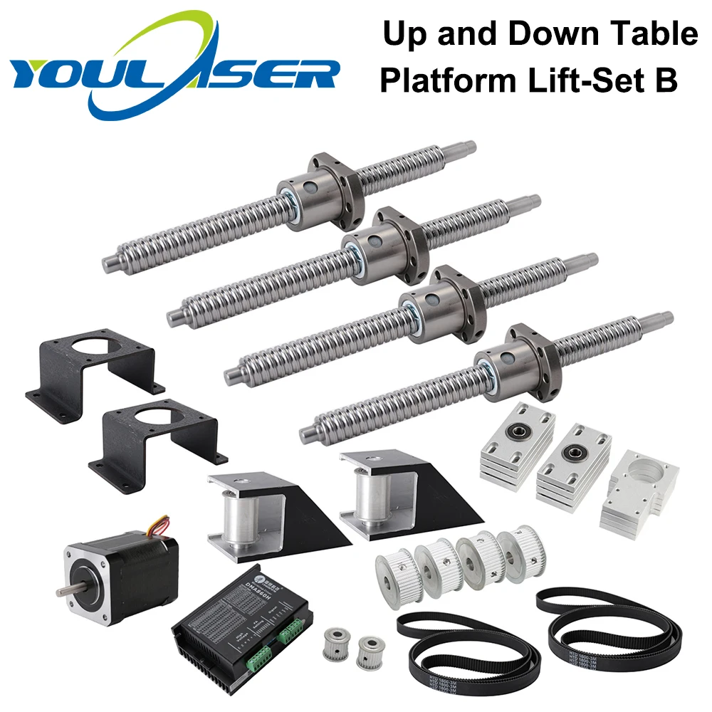 Лазерный станок с моторизованным приводом подъемная платформа металлические