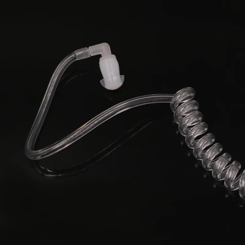 Радиационная кристальная линия наушников в ухо беруши кабель для Baofeng