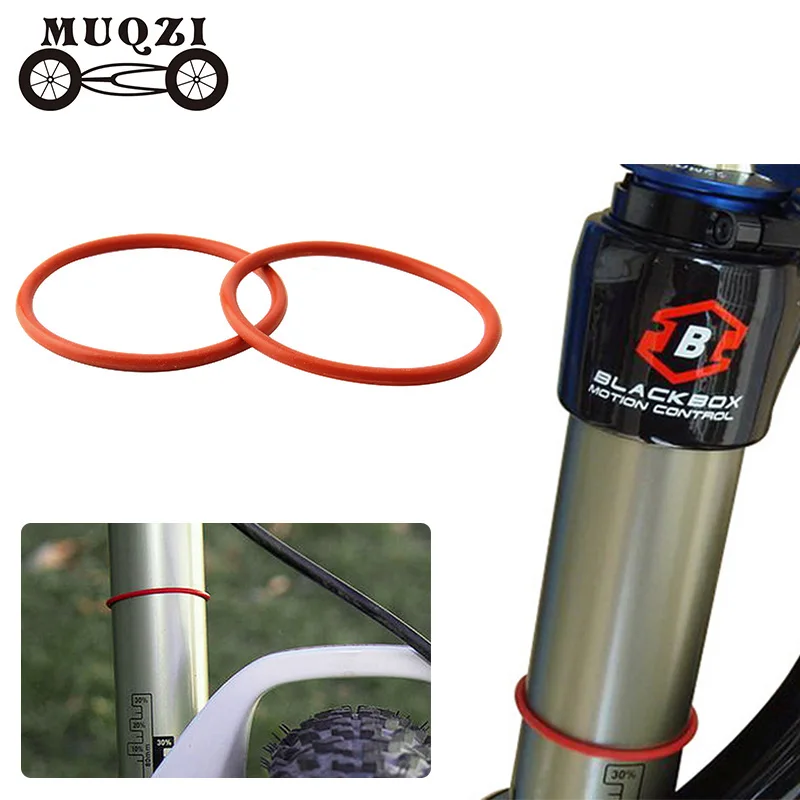 

MUQZI 2pcs Front Fork 30mm/32MM Suspension Circle Suspension Silicone Travel Circle Mountain Bike Road Bike
