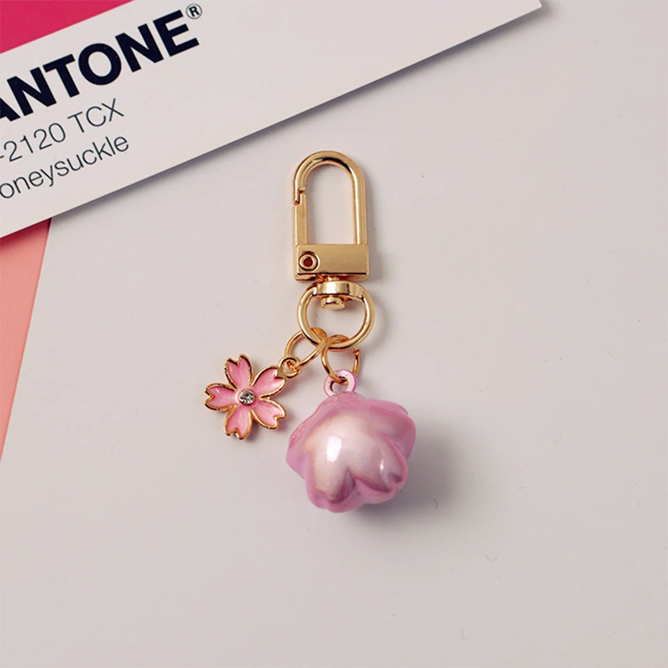 

Tradition Sakura Decoration Omamori Phone Accessory Bag Pendant Good Luck Wealth Charm Couple Gift Mobile Phone Strap Rope