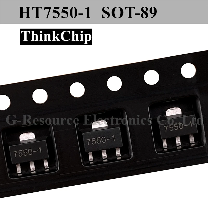 (20 штук) HT7550 1 СОТ 89 SMD 30V LDO малое падение регулятор 7550 SOOT89|Запасные части| |