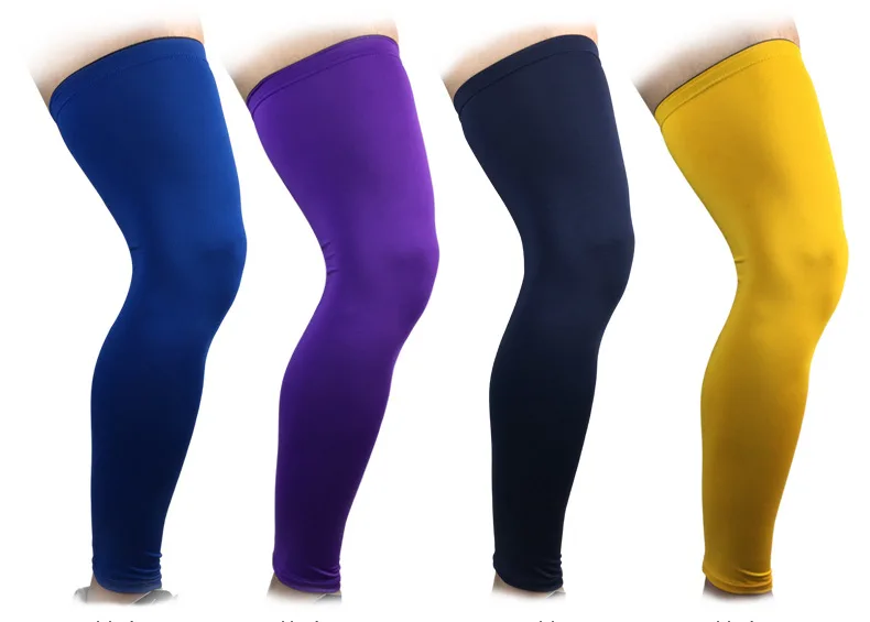 

Компрессионный рукав для ног для мужчин и женщин, высокоэластичные защитные наколенники для снятия боли, для баскетбола, для бега, новый сти...