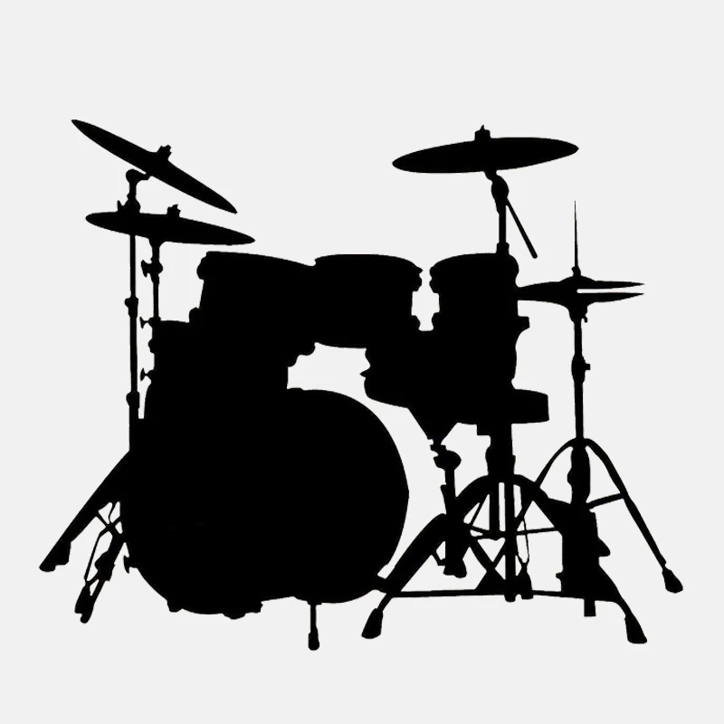 Dawasaru ударная установка рок музыки персонализированные автомобильные наклейки