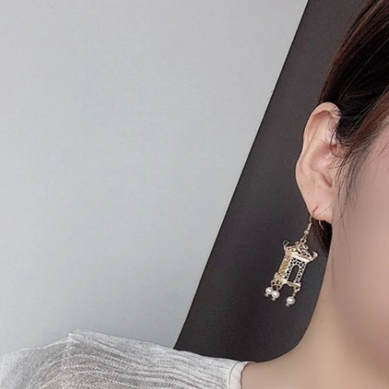 Винтажные Роскошные серьги Nieuwe в стиле дворца женские модные темпераментные