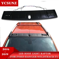 led roof light raptor style roof accessories for ford ranger wildtrack 2016 2017 2018 2019 t7