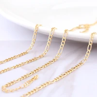 2021 fashion trendy chain necklace anklet bracelet for women lady vintage gold choker sweater necklaces party jewelry set gifts