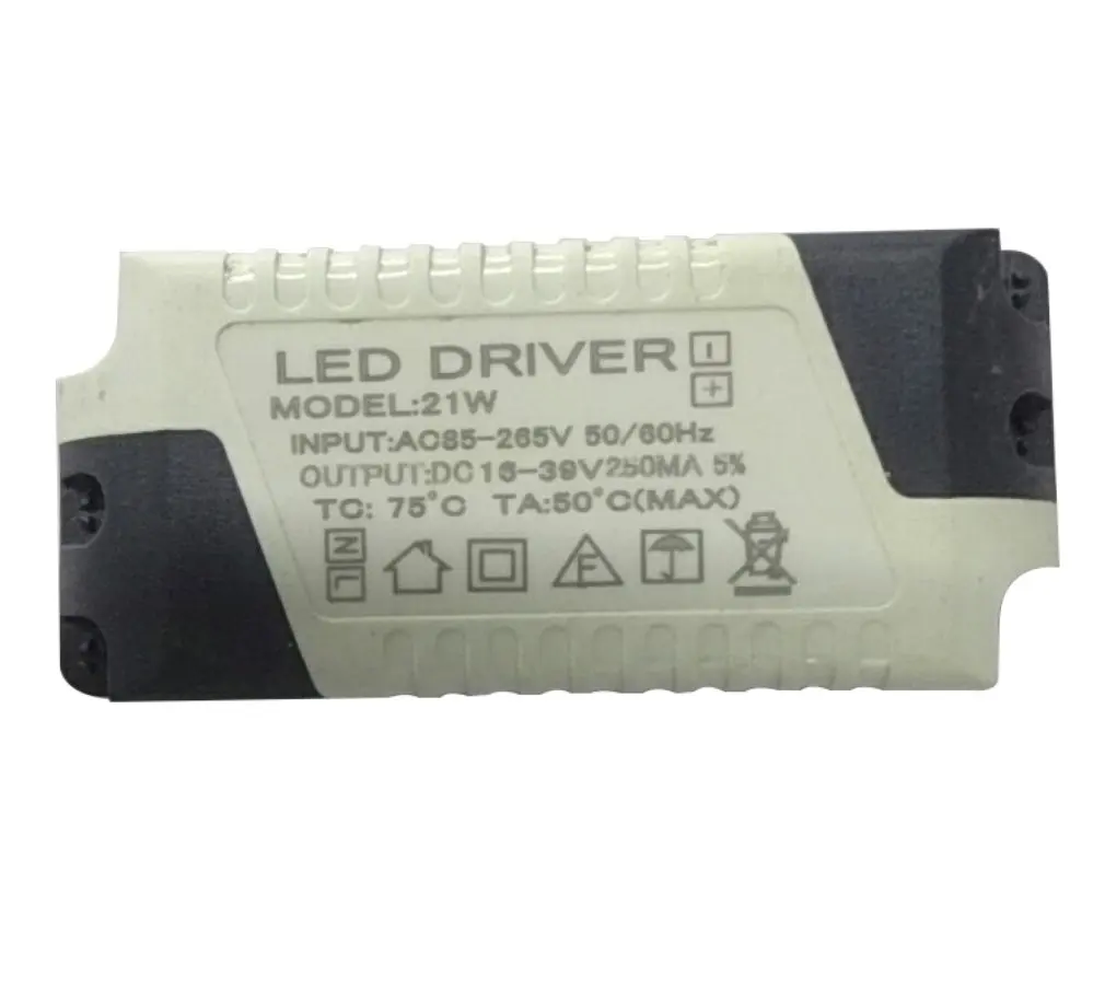 1Pc New Dimmable/Non-Dimmable LED Light Lamp Driver Transformer Power Supply 6/9/12/15/18/21W | Освещение