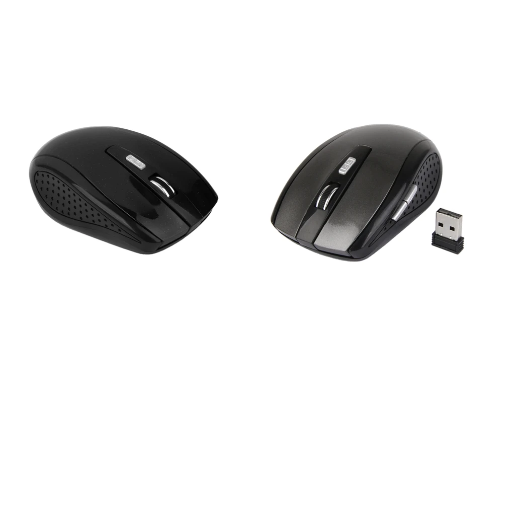 

2Piece 2.4GHz USB Wireless Mouse Optical Cordless Mice for Laptop/Notebook