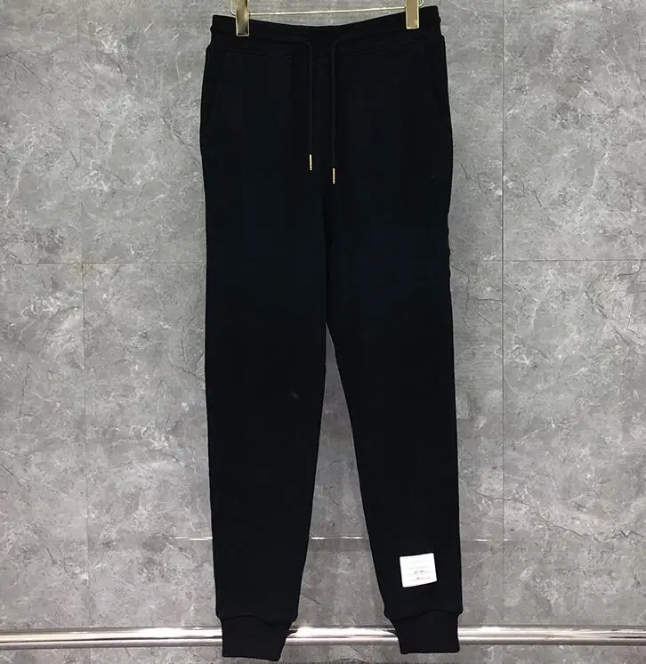 Модный бренд TB THOM спортивный костюм мужские повседневные Узкие хлопковые