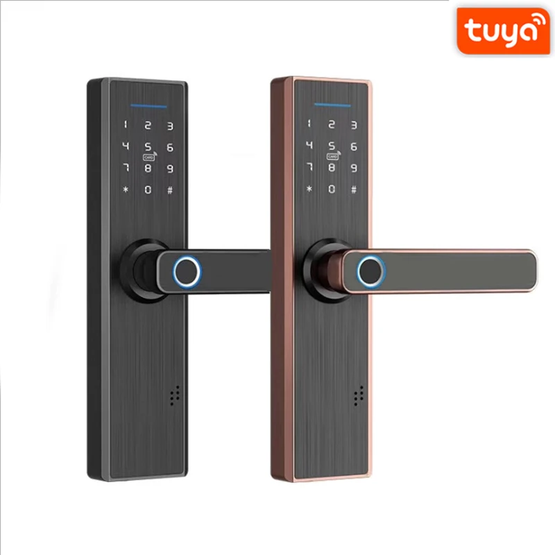 Приложение Tuya Wi Fi отпечатков пальцев замок смарт дверного замка Fechadura цифровой