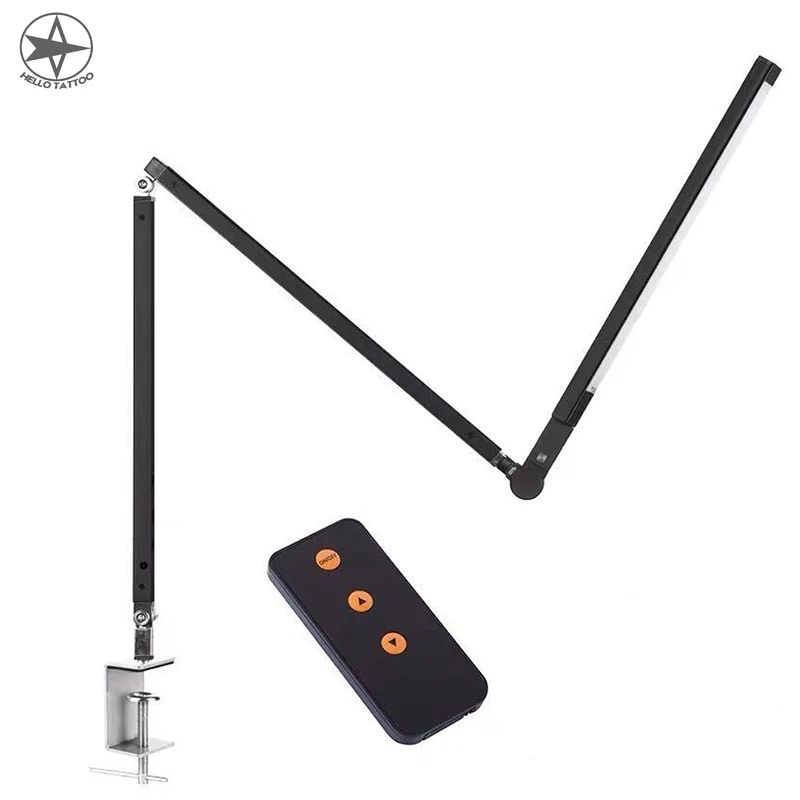Portable Adjustable Tattoo Lamp LED Lamp With Clamp Bright No Shadow Desk Lamp Tattoo Makeup Tool Tattoo Machine Supplies
