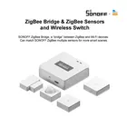 Беспроводной переключатель SONOFF ZigBee Bridge, оповещение о датчиках дверейокон, управление через приложение EWeLink, умный дом