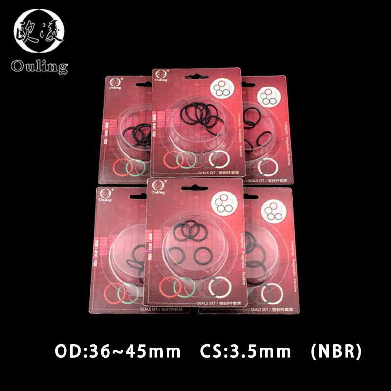 Уплотнительное кольцо из нитрильного каучука в коробке водонепроницаемое