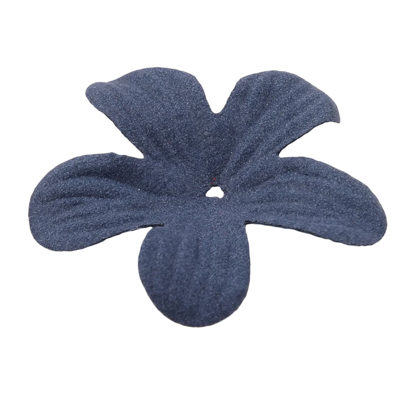 

30PCS 45mm New Fashion Kawaii Handmade Hair Accessories Artificial Flower Microfiber Fabric Hair Ornaments Clip DIY Accessories