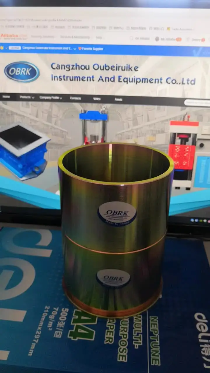 

Automatic Compactor Moulds Marshall Compaction Mould