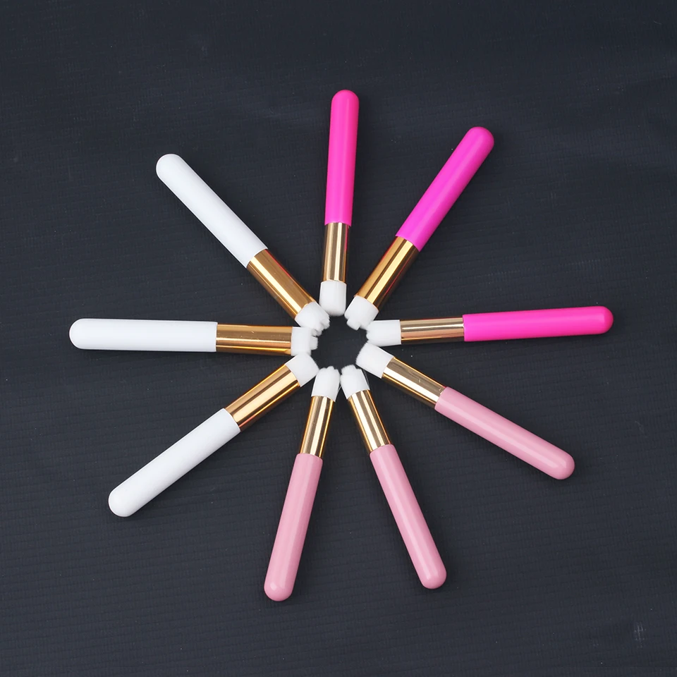 

NEWCOME Eyelash Extension 3colors Cleaning Brush Lash Nose Blackhead Cleaning Shampoo Brush for Professional Brush Makeup Tools