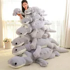 Новый Huggable мягкий большой размер крокодил лежа секция плюшевая подушка коврик мягкие игрушки животных Мультяшные плюшевые куклы дети девочка подарок