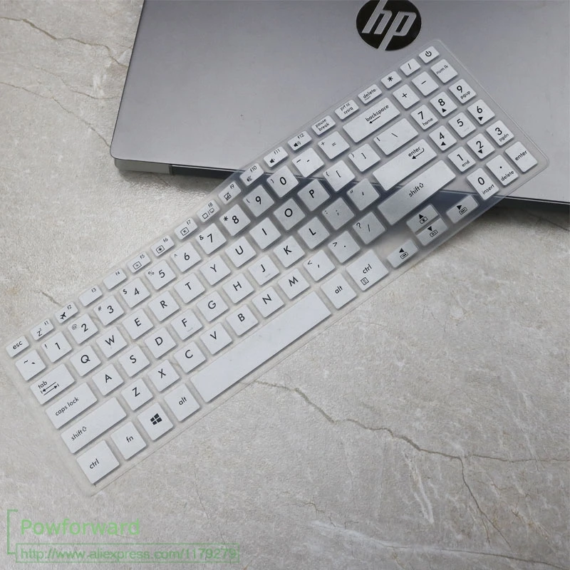 silver Обложка клавиатуры для ноутбука для Asus VivoBook 15 YX560U Y5000 X507 x507uf X507U X507UA X507UB X507UD x560ud X560 15,6 дюймов кожи - Цвет: silver