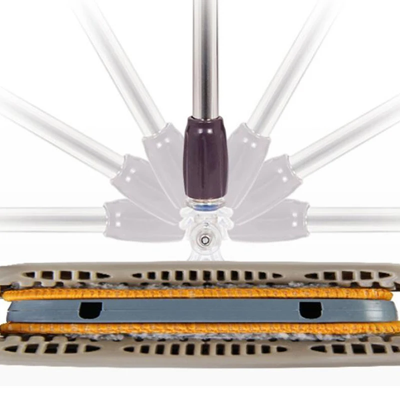 Двухсторонняя плоская Швабра для мытья без рук деревянного пола швабра с нажимом