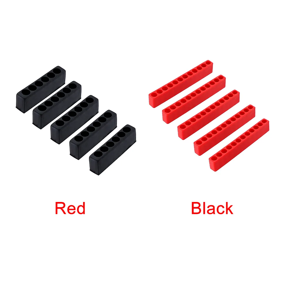 

5pcs Practical Case Screwdriver Storage Deck Screw Bits Hex Shank Organizer Space Saving Tool Box Multipurpose Home Accessories