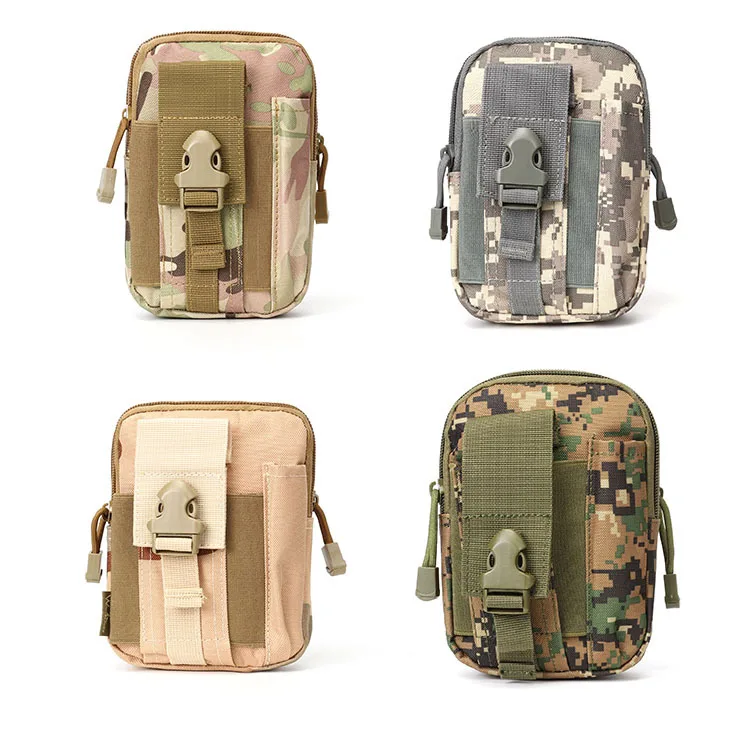 Мужская Уличная тактическая Сумка Molle, поясная сумка, чехол для телефона, военная, для кемпинга, скалолазания, бега, охоты, маленькие EDC сумки