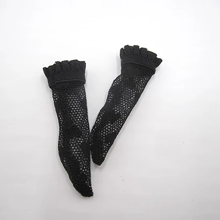 XB--XW--002--F Аксессуары для Blyth модные белые кружевные чулки, кружевные носки в горошек для Blyth Azone 1/6 doll - Цвет: XB--XW--002--F
