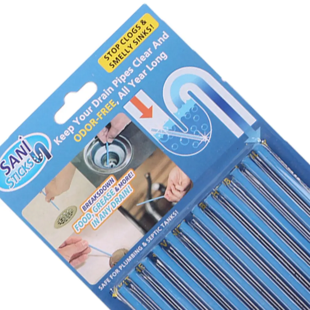 Чистящие и дезодорирующие палочки для слива инструмент экскаватор стержень