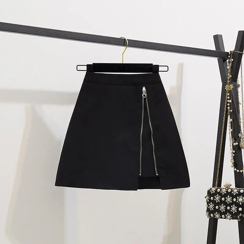 ICHOIX комплект юбки и свитера с леопардовым принтом корейский стиль Женский из