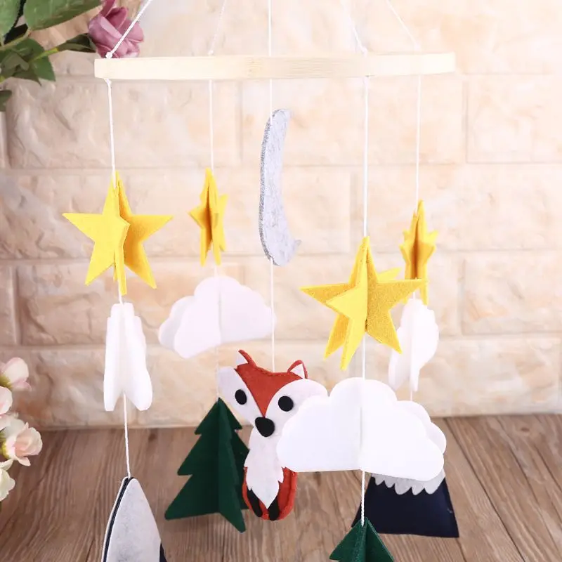 

Crib Mobile Rattle Toy Baby Wind Chime Pendant Bed Bell Hanging Ornament