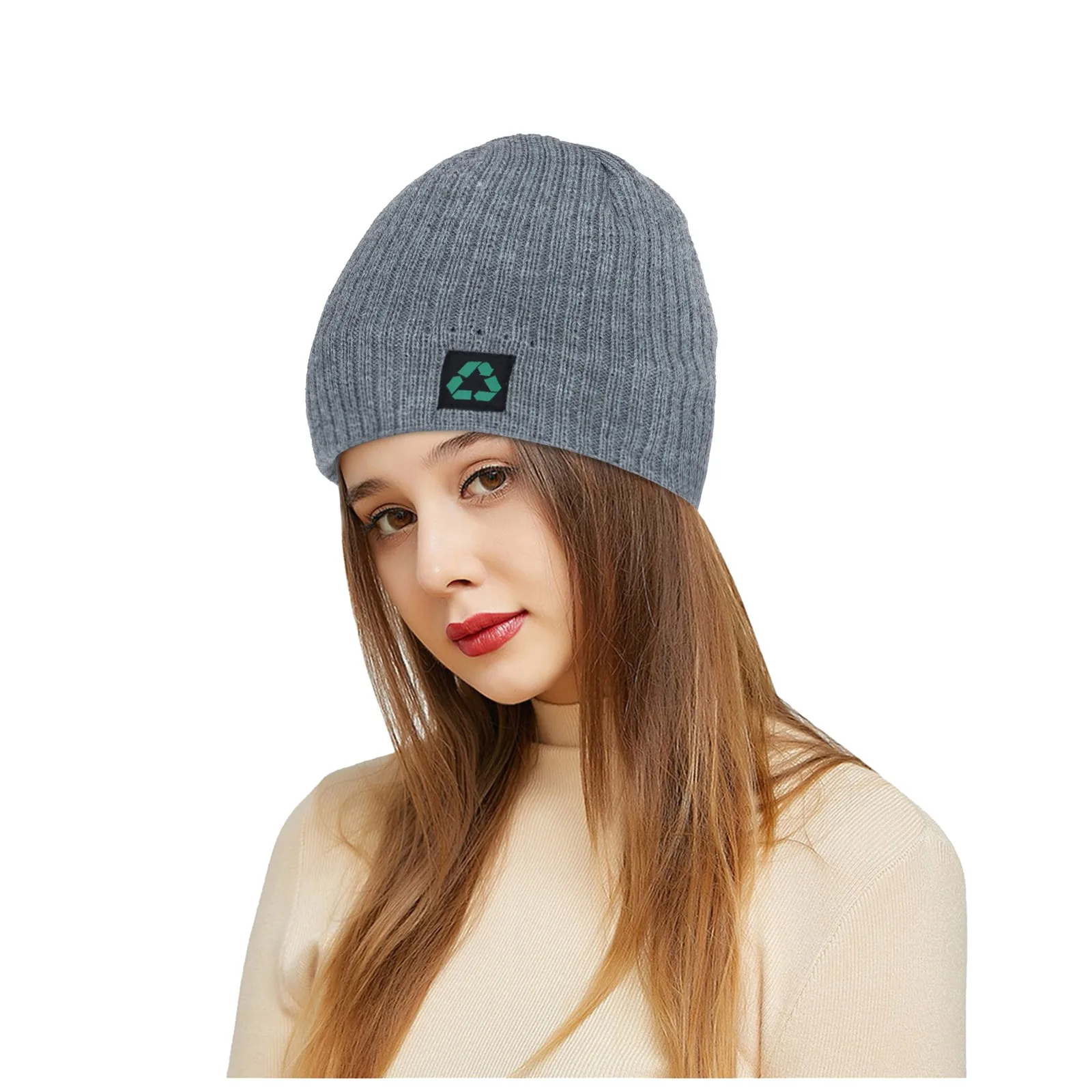 

Шапка шерстяная вязаная, шапки с рисунком плюшевая, Зимняя