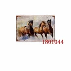 Табличка с лошадьми винтажные металлические жестяные знаки для паба бара дома фермы декоративные тарелки с животными стильные художественные плакаты настенные наклейки WY8